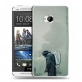 Дизайнерский пластиковый чехол для HTC One (M7) Dual SIM Чернобыль