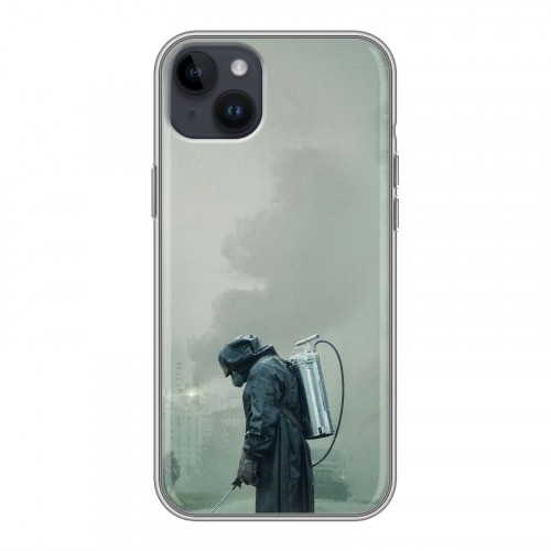 Дизайнерский пластиковый чехол для Iphone 14 Plus Чернобыль