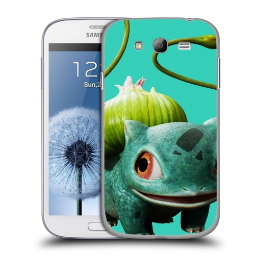 Дизайнерский пластиковый чехол для Samsung Galaxy Grand Покемон. Детектив Пикачу