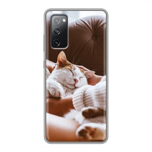 Дизайнерский силиконовый чехол для Samsung Galaxy S20 FE Коты
