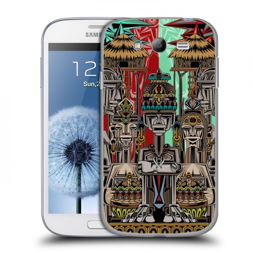 Дизайнерский пластиковый чехол для Samsung Galaxy Grand Мистические божества
