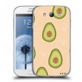 Дизайнерский пластиковый чехол для Samsung Galaxy Grand Веселое авокадо