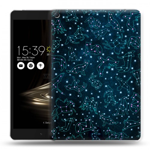 Дизайнерский силиконовый чехол для Asus ZenPad 3S 10 LTE Созвездия