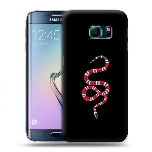 Дизайнерский пластиковый чехол для Samsung Galaxy S6 Edge Хайп и мода
