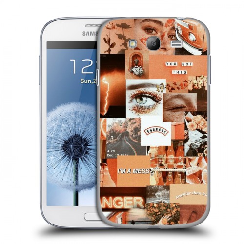 Дизайнерский пластиковый чехол для Samsung Galaxy Grand Коллаж
