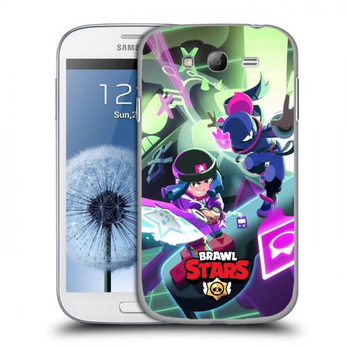 Дизайнерский пластиковый чехол для Samsung Galaxy Grand Brawl Stars