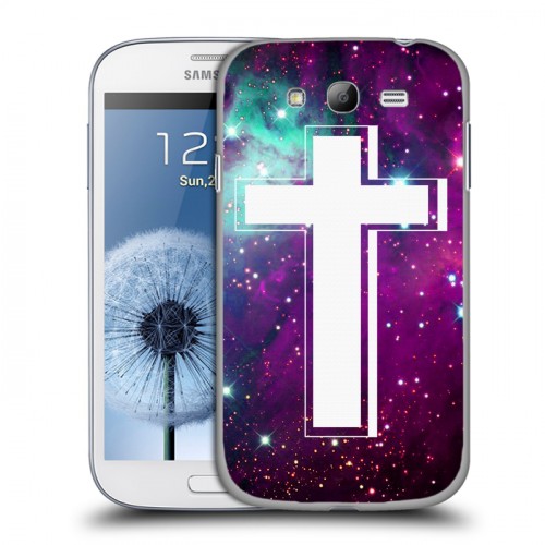 Дизайнерский пластиковый чехол для Samsung Galaxy Grand Мир крестов