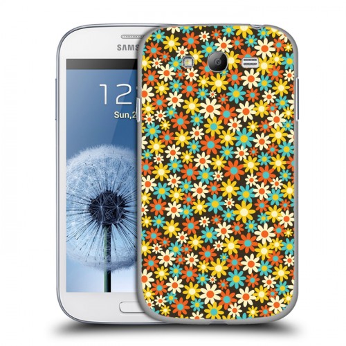Дизайнерский пластиковый чехол для Samsung Galaxy Grand Полевой ковер