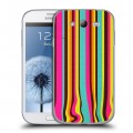 Дизайнерский пластиковый чехол для Samsung Galaxy Grand Динамические полосы