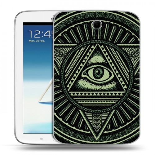 Дизайнерский силиконовый чехол для Samsung Galaxy Note 8.0 Всевидящее око