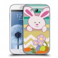 Дизайнерский пластиковый чехол для Samsung Galaxy Grand Кролики милахи