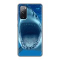 Дизайнерский силиконовый чехол для Samsung Galaxy S20 FE Акулы