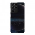Дизайнерский пластиковый чехол для Samsung Galaxy S21 Ultra Астероиды