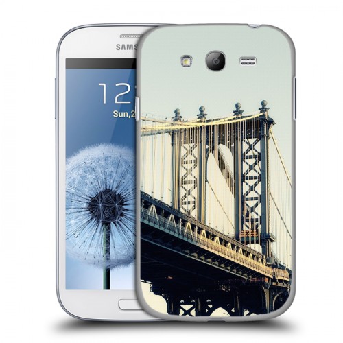 Дизайнерский пластиковый чехол для Samsung Galaxy Grand Нью-Йорк
