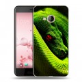 Дизайнерский силиконовый чехол для HTC U Play Змеи