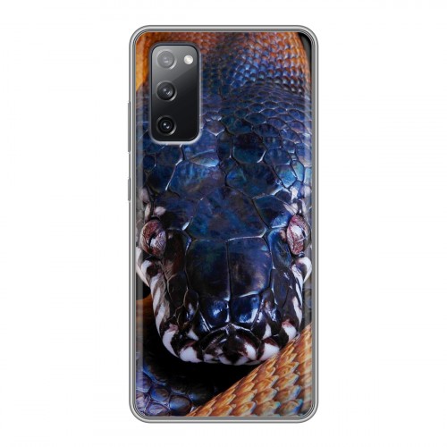 Дизайнерский силиконовый чехол для Samsung Galaxy S20 FE Змеи