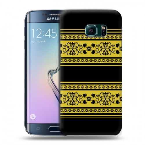 Дизайнерский пластиковый чехол для Samsung Galaxy S6 Edge Печати абая