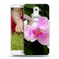 Дизайнерский пластиковый чехол для LG Optimus G2 mini Орхидеи