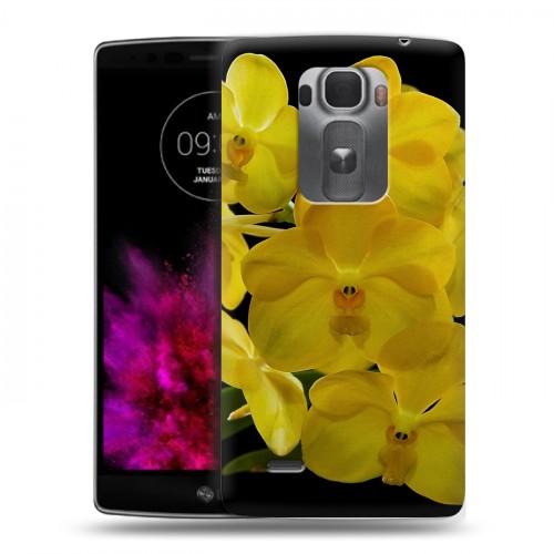Дизайнерский пластиковый чехол для LG G Flex 2 Орхидеи