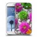 Дизайнерский пластиковый чехол для Samsung Galaxy Grand Хризантемы