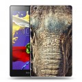 Дизайнерский силиконовый чехол для Lenovo Tab 3 7 Essential Слоны