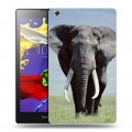 Дизайнерский силиконовый чехол для Lenovo Tab 3 7 Essential Слоны
