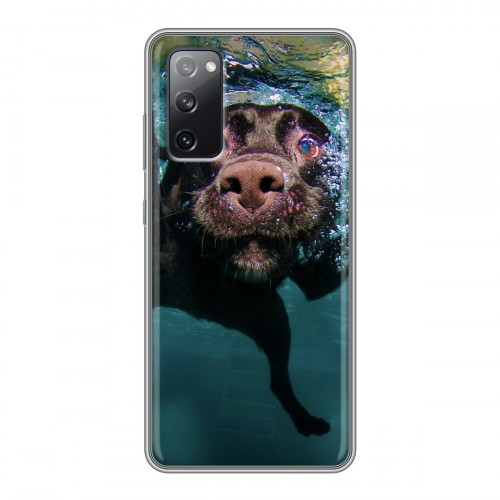 Дизайнерский силиконовый чехол для Samsung Galaxy S20 FE Собаки
