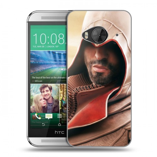 Дизайнерский силиконовый чехол для HTC One ME Assassins Creed