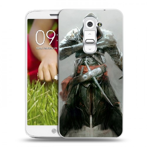 Дизайнерский пластиковый чехол для LG Optimus G2 mini Assassins Creed