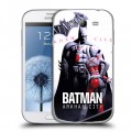 Дизайнерский пластиковый чехол для Samsung Galaxy Grand Batman игра