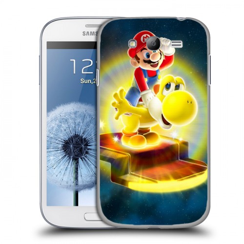 Дизайнерский пластиковый чехол для Samsung Galaxy Grand Mario