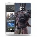 Дизайнерский пластиковый чехол для HTC One (M7) Dual SIM Witcher