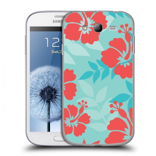 Дизайнерский пластиковый чехол для Samsung Galaxy Grand Гавайские Шаблоны