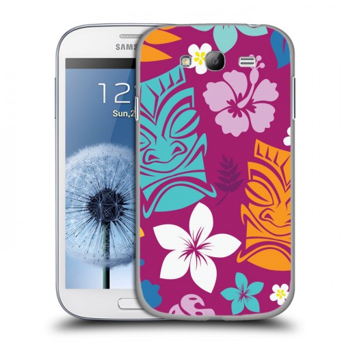 Дизайнерский пластиковый чехол для Samsung Galaxy Grand Гавайские Шаблоны