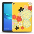Дизайнерский силиконовый чехол для Huawei MediaPad M5 10.8 Цветы кимоно