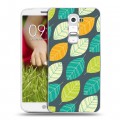 Дизайнерский пластиковый чехол для LG Optimus G2 mini Царство листьев