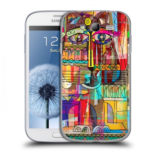 Дизайнерский пластиковый чехол для Samsung Galaxy Grand Яркий модернизм
