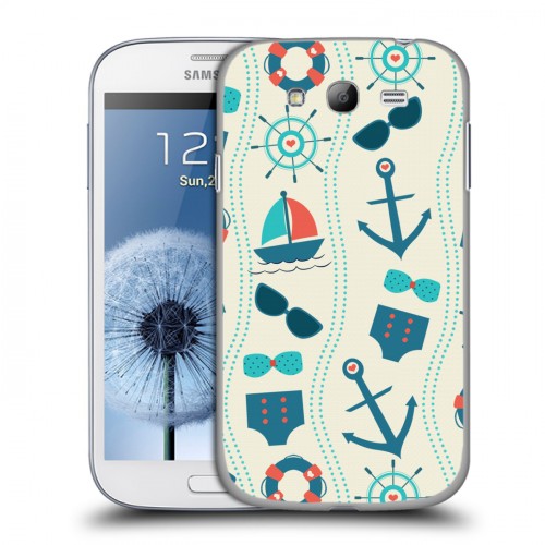 Дизайнерский пластиковый чехол для Samsung Galaxy Grand Лето на море