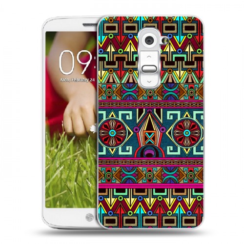 Дизайнерский пластиковый чехол для LG Optimus G2 mini Тибетские искусства