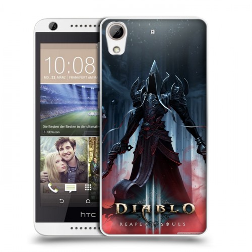 Дизайнерский силиконовый чехол для HTC Desire 626 Diablo