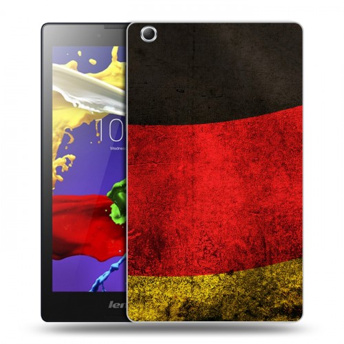 Дизайнерский силиконовый чехол для Lenovo Tab 3 7 Essential Флаг Германии