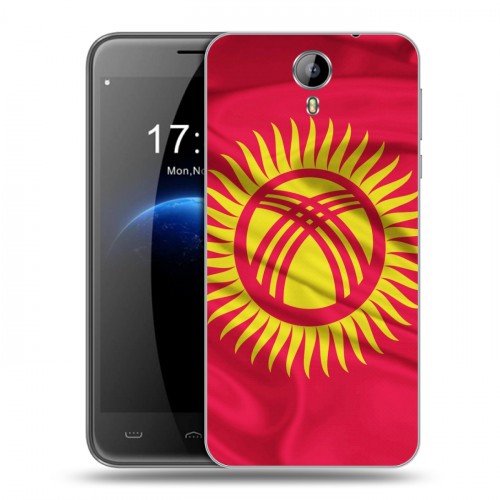 Дизайнерский силиконовый чехол для Homtom HT3 Флаг Киргизии