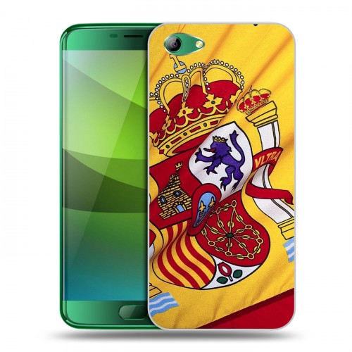 Дизайнерский силиконовый чехол для Elephone S7 Флаг Испании