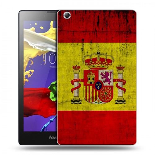 Дизайнерский силиконовый чехол для Lenovo Tab 3 7 Essential Флаг Испании