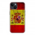 Дизайнерский пластиковый чехол для Iphone 14 Флаг Испании