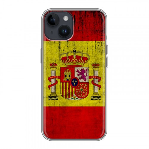 Дизайнерский пластиковый чехол для Iphone 14 Флаг Испании