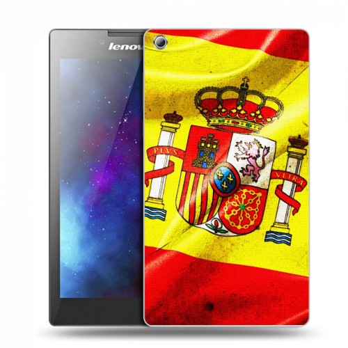 Дизайнерский силиконовый чехол для Lenovo Tab 3 7 Флаг Испании