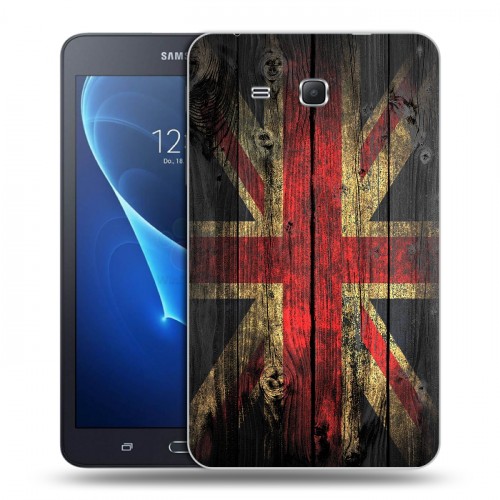 Дизайнерский силиконовый чехол для Samsung Galaxy Tab A 7 (2016) Флаг Британии