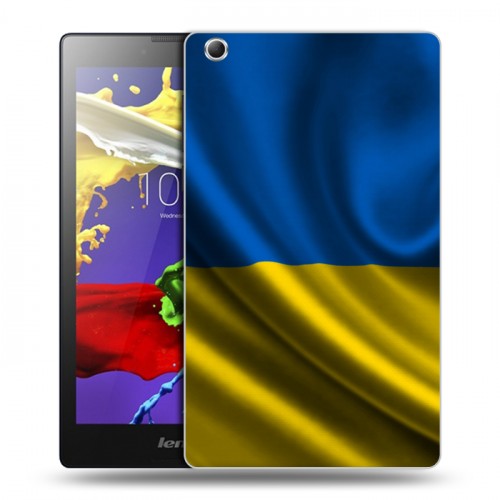 Дизайнерский силиконовый чехол для Lenovo Tab 3 7 Essential Флаг Украины