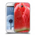 Дизайнерский пластиковый чехол для Samsung Galaxy Grand Арбузы